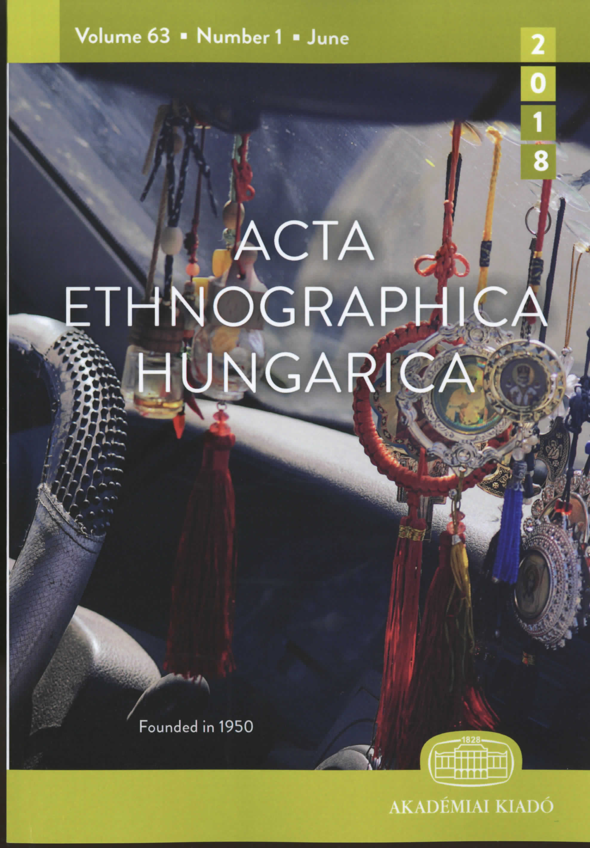 PCS . ed. Vernacular religion ACTA ETHN 631 cover
